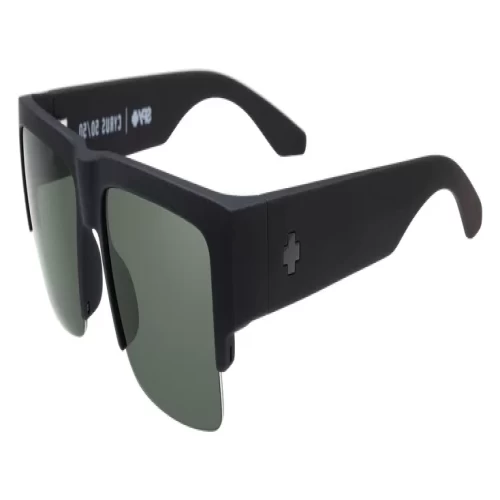 عینک آفتابی اسپای SPY Cyrus 5050 Soft Matte Black - HD Plus Gray Green Polar - Image 2