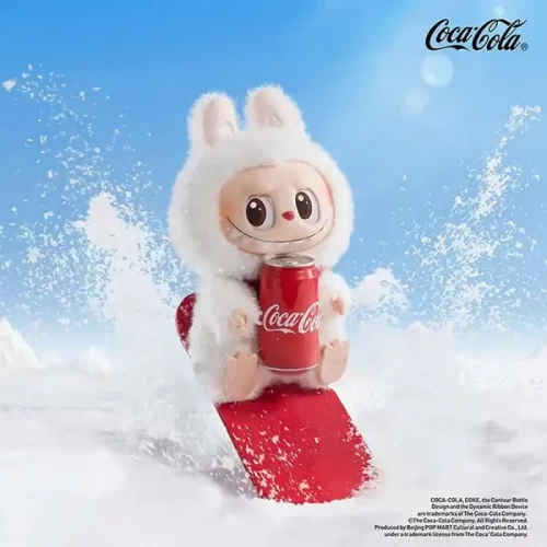 عروسک شانسی لبوبو کوکاکولا مدل LABUBU THE MONSTERS COCA-COLA کد 6786326