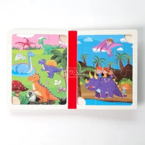 خرید و قیمت پازل کتابی چوبی