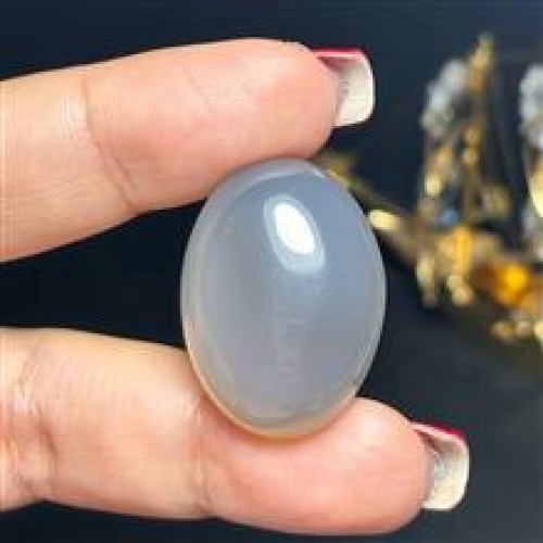 فروش نگین سنگ عقیق کبود معدنی کد