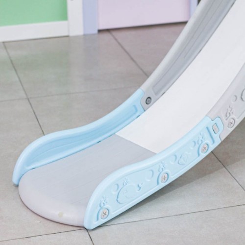 سرسره کودک ملودی آبی با حلقه بسکتبال کد PS5138