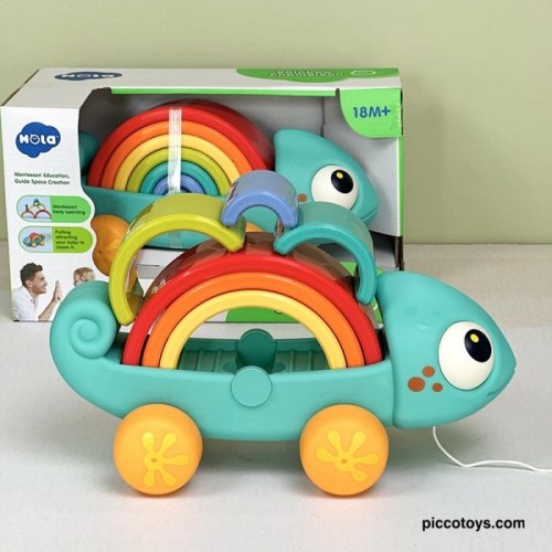 پازل آفتاب پرست رنگین کمانی هولی تویز Huile Toys کد HE795700