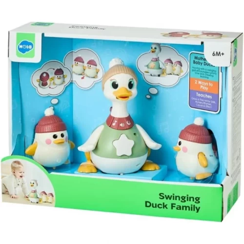 اردک و جوجه موزیکال هولی تویز سنسور دار هولی تویز Huile Toys کد HE9987