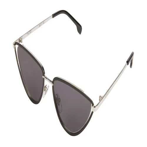 عینک آفتابی کومونو مدل Gigi Black Silver - Image 2