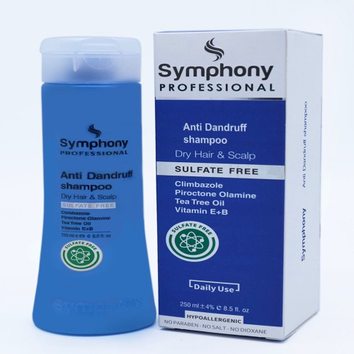 شامپو ضدشوره موهای خشک Anti Dandruff سیمفونی SYMPHONY