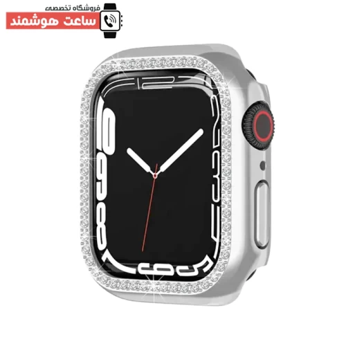 قاب اپل واچ و کاور اپل واچ نگین دار کد 200 - Image 3