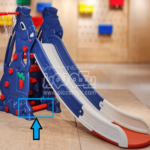 قطعه یدکی تیرک نگهدارنده بدنه های سرسره خرگوش P/PS5135/A کد YTS0063