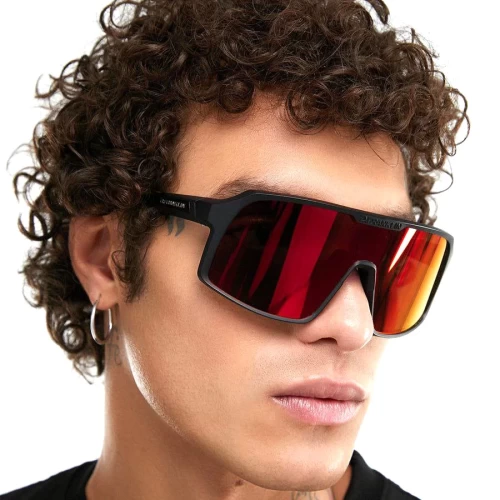 عینک آفتابی دی فرانکلین مدل D.franklin WIND / BLACK - RED - Image 2