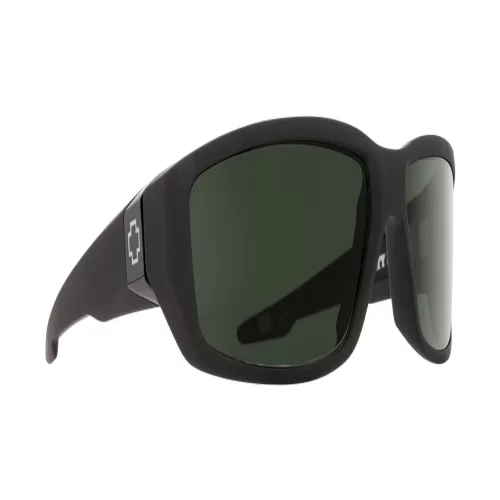 عینک آفتابی اسپای مدل SPY Dirty Mo Soft Matte Black Happy Gray Green - Image 3