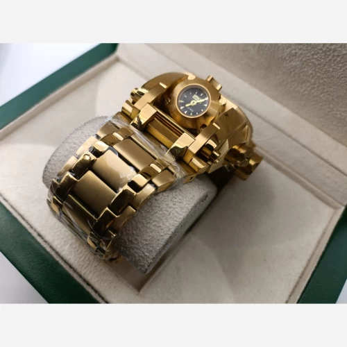 ساعت اینوکتا زئوس طلایی صفحه مشکی - Image 4