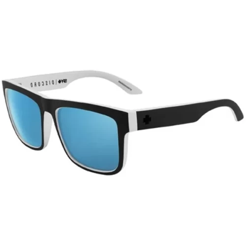 عینک آفتابی اسپای SPY Discord Whitewall - HD Plus Gray Green Polar with Light Blue Spectra Mirror - Image 2
