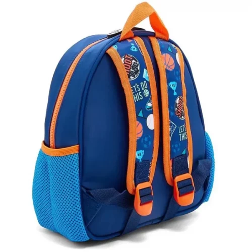 کوله پشتی مهدکودک وست VEST طرح توپ فوتبال کد P/U2054/D