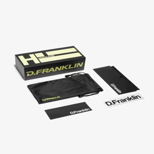 عینک آفتابی دی فرانکلین مدل D.Franklin HURRICANE BLACK FULL / Blue - Image 5