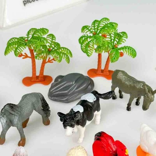 فیگور حیوانات مزرعه طرح استوانه ای کد NC3315