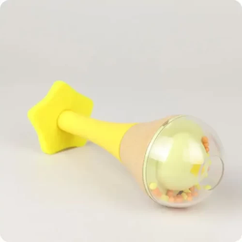 جغجغه چوبی رنگین کمانی کلاسیک ورلد Classic World Rainbow Maracas مدل 40527