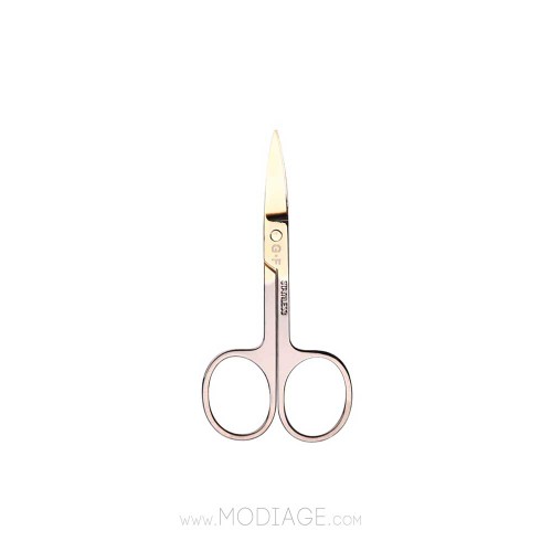قیچی ابرو سر طلایی گلدن فیشر Golden Fisher eyebrow scissor