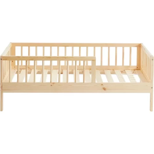 تخت خواب کودک چوبی کشویی کد 6188073