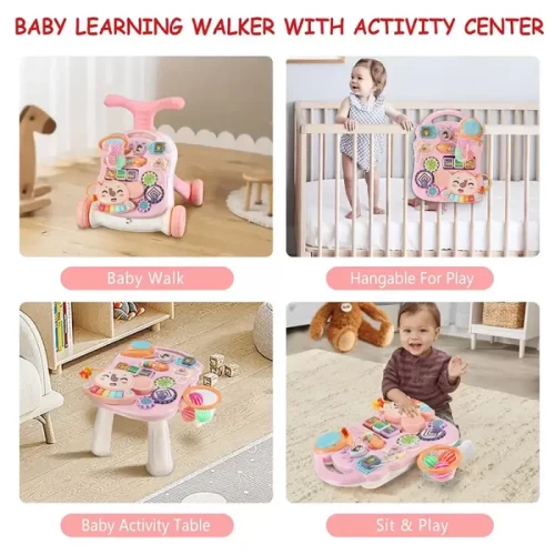 واکر کودک 3 در 1 کیکابو مدل KIKKA BOO PLAY & GROW کد P/5993/PI