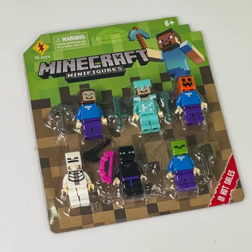 مینی فیگور 6 عددی ماینکرفت MINECRAFT کد 22617