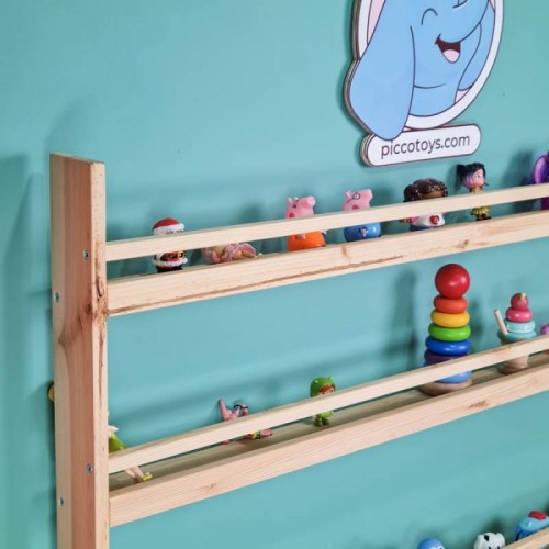شلف و کتابخانه چوبی کودک سایز بزرگ مدل 6731132