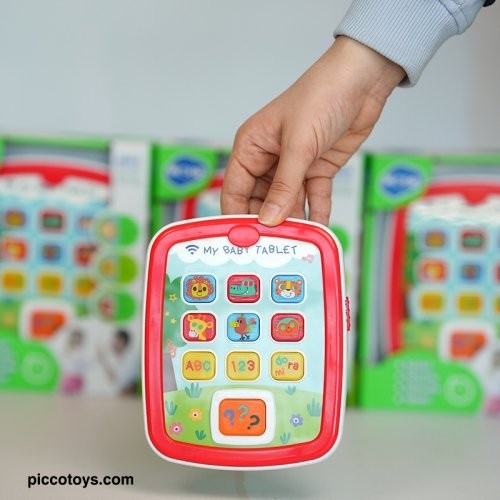 تبلت اسباب بازی موزیکال Huile Toys رنگ قرمز کد 3121