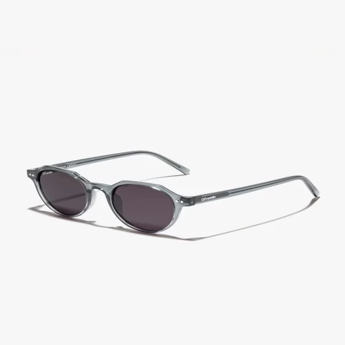 عینک آفتابی دی فرانکلین مدل D.Franklin ULTRA LIGHT S ROUND / CRYSTAL GREY - BLACK - Image 6