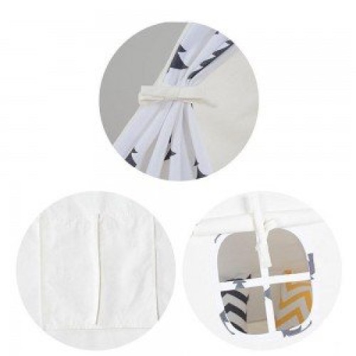 جزییات پنجره کوچکچادر چوبی طرح کاج کودک