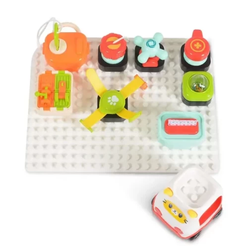 بیزی برد لگویی موزیکال 10 تکه هانگر Huanger کد HE8082