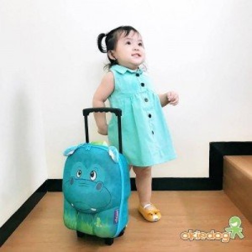 چمدان چرخدار طرح اسب آبي okiedog كد800788