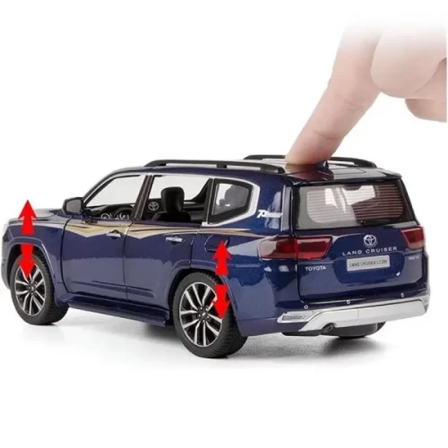 ماکت ماشین عقب کش مدل تویوتا لندکروزر کد K209C
