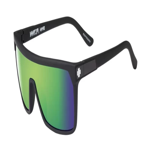 عینک آفتابی اسپای مدل SPY FLYNN MATTE BLACK - HAPPY BRONZE W/ GREEN SPECTRA - Image 2