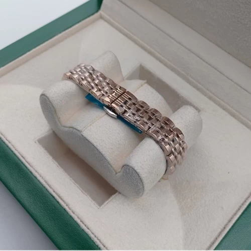 ساعت امپریو آرمانی رزگلد صفحه بژ تک زنانه - Image 2