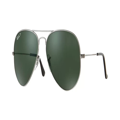 عینک آفتابی RayBan 3025 Aviator Classic Gunmetal Green Classic Polarized - Image 2