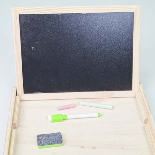تخته سیاه و وایت برد دو طرفه مگنتی طرح حیوانات جنگل کد 6361757