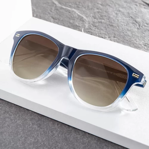 عینک آفتابی دی فرانکلین مدل D.franklin Roosevelt V Shiny Blue / Grad Brown - Image 5