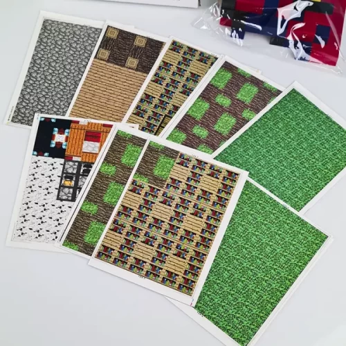بلوک مغناطیسی ماینکرافت 124 تکه کد M124