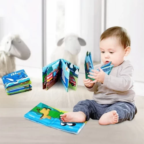 کتاب پارچه ای آموزشی مدل اعداد کد 665323