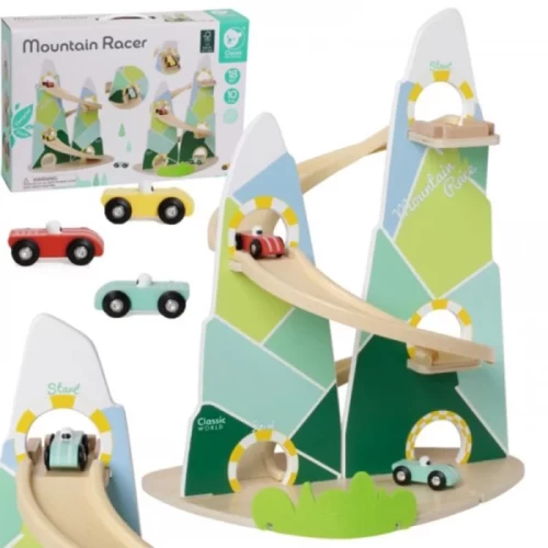 ریسینگ ماشین چوبی کلاسیک ورلد classic world Mountain Racer کد 20231