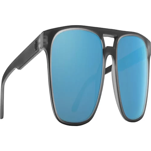 عینک آفتابی اسپای SPY Czar Matte Black Ice - HD Plus Gray Green Polar with Light Blue Spectra Mirror - Image 5