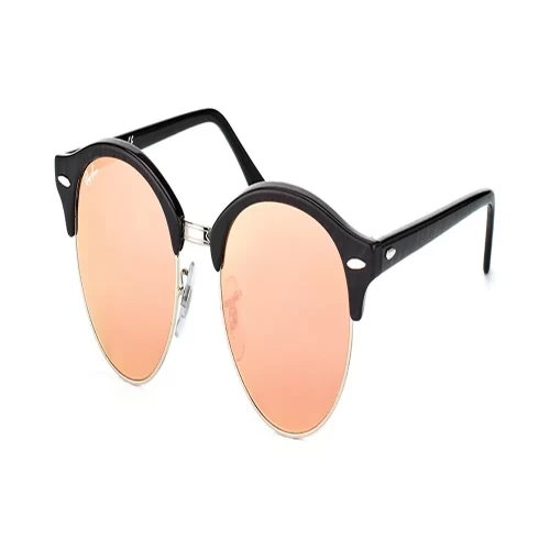 عینک آفتابی RayBan 4246 Clubround Black Copper Flash - Image 2