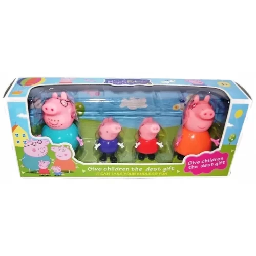 فیگور 4 عددی خانواده پپاپیگ کد 6350W