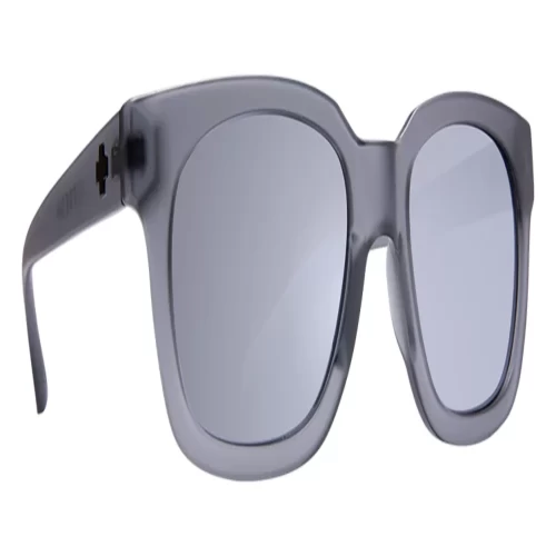 عینک آفتابی اسپای مدل SPY Shandy Matte Trans Gray - Gray with Silver Mirror - Image 4