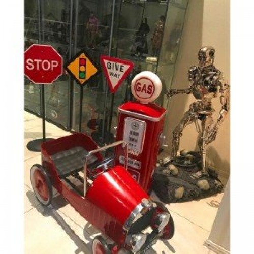 پمپ بنزین فلزی Gas Pump baghera 19888