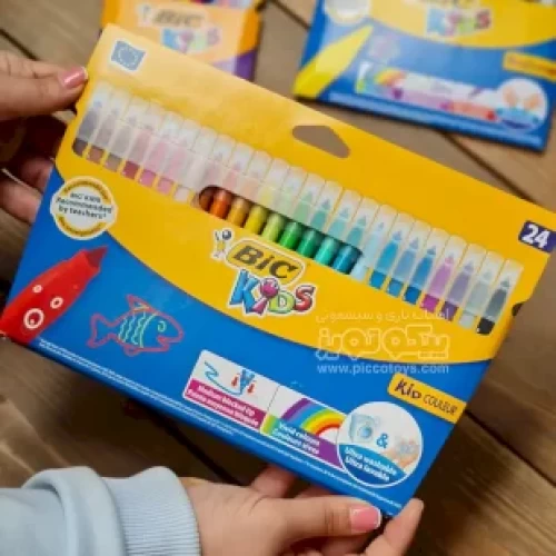 ماژیک نقاشی 24 رنگ بیک BIC کد 3350