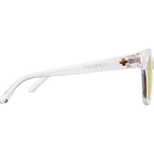 عینک آفتابی اسپای مدل SPY Shandy Crystal - Gray with Gold Mirror - Image 4