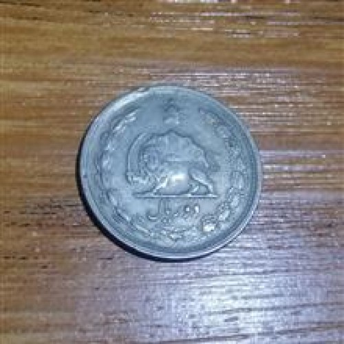فروش 2 ریال دوتاج پهلوی 1345 کد 4780