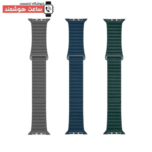 بند لدر لوپ اپل واچ - Apple Watch Leather Loop Strap - Image 3