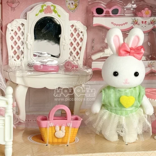 اسباب بازی ست اتاق خواب خرگوش مینیاتوری BAY DREAMY کد P/6669/C