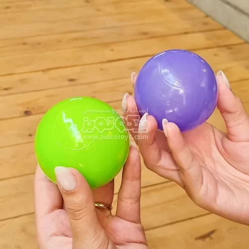 توپ رنگی کوچک بسته 1200 تایی