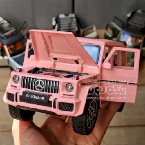 ماکت ماشین بنز جی کلاس صورتی G-Class کد P/CZ118A/I
